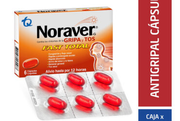 NORAVER GRIPA FAST TOTAL 6 CAPSULAS