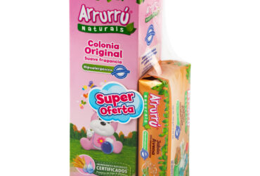 COLONIA ARRURRU ROSADA 120 ML +JABON