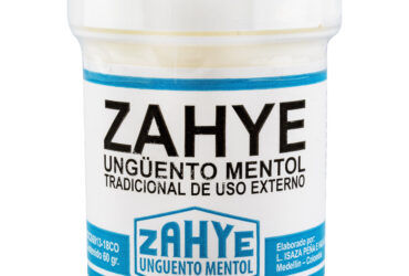 UNGUENTO ZAHYE MENTOL POTE 60 GR.