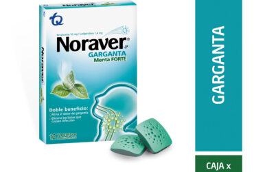 NORAVER PASTILLAS MENTA FORTE 12 TBS