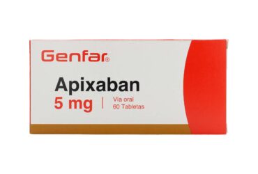 APIXABAN 5 MG 60 TBS REC